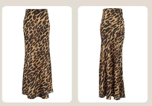 Leopard Maxi Skirt