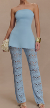 Load image into Gallery viewer, Aqua Knit Pant Set
