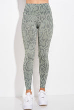 Load image into Gallery viewer, Sage Snake Activewear Set
